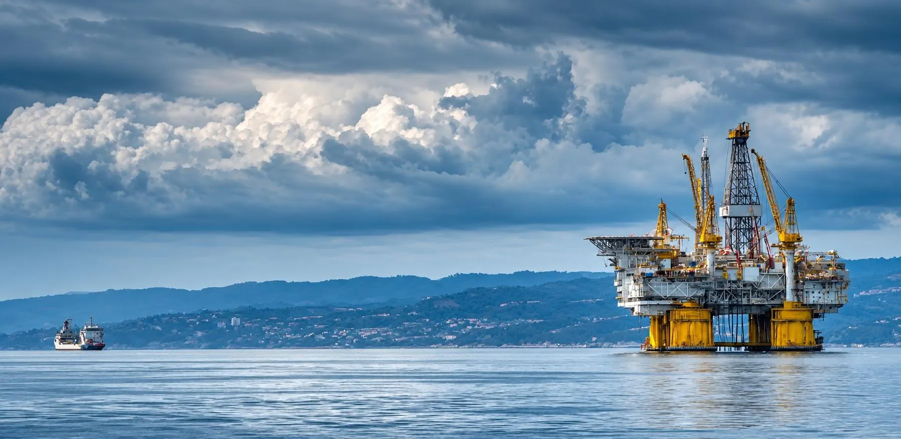 Offshore Oil Production Platform