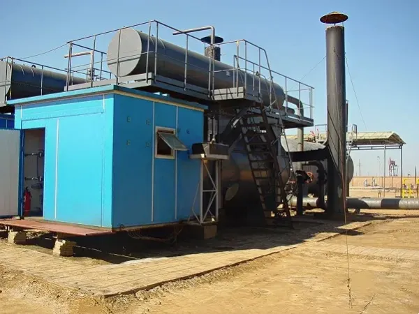 New Type of Water Jacketed Furnace for Offshore Platforms