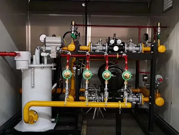 Natural Gas Metering Skid